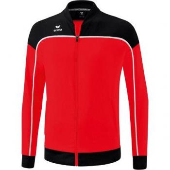 Erima Change Tracksuit Jacket - Unisex, Red, Zip-Up Presentation
