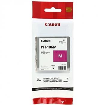 Canon PFI-106M 130 ml - Cartucho de Tinta, Magenta