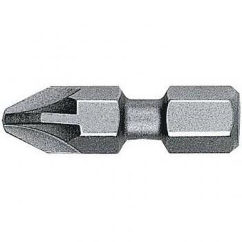 Witte 428047 - Pack de 15 puntas de destornillador PZ3, 25 mm, en caja, Bitflex