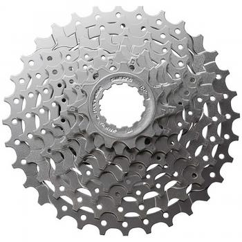 Cassette Shimano Alivio CS-GH400 9 velocidades 11-28T plateado