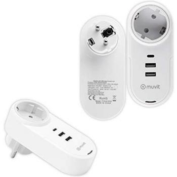 Muvit MUACC0205 - Transformador 2 USB