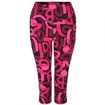 Dare 2B - Leggings 3/4 Influential Graffiti para Mujer