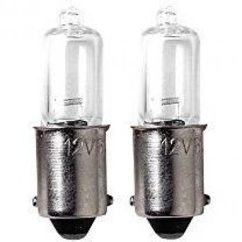 Generico - Blister de 2 lamparas economicas halogena micro 12v h6w valido para luz posicion
