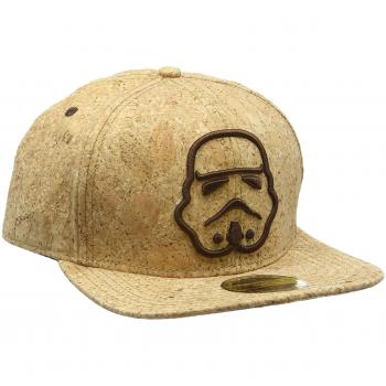 Star Wars Stormtrooper Cork Snapback Gorra de béisbol, Beige, Taille Unique Unisex Adulto
