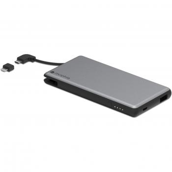 Mophie Powerstation Plus - Batería externa universal, color gris espacial