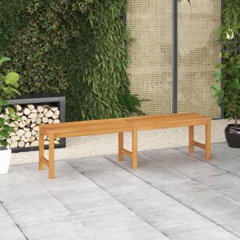 vidaXL 180 cm Solid Teak Wood Garden Bench - Brown