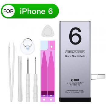 EMNT Batería para iPhone 6 Reemplazo de Ion Litio batería Interna en Conjunto Batería Recargable Kit de Herramientas de Alta Capacidad, Cinta Adhesiva, Manual del Producto
