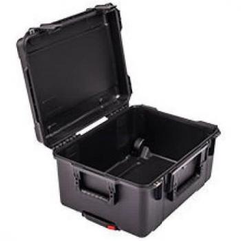 SKB 3I-2015-10B-E Injection Molded Waterproof Case, 10in. Deep, empty with wheels and pull handle, dimensions 20-1/2 x 15-1/2 x 10 inches