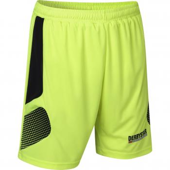Derbystar Aponi Pro Pantalones de Portero, Hombre, Amarillo Negro, Medium