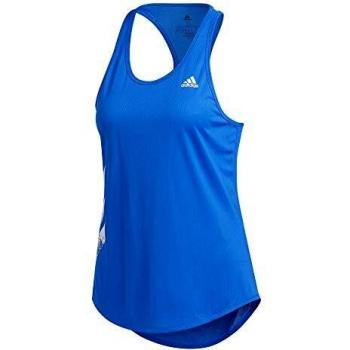 adidas Run It Tank 3s Top, Mujer, Azul
