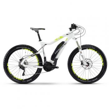 Haibike Bike Sduro hardseven 6.5 500 WH DE 20 g XT, Color 18 HB Ycc Weiß/Anthrazit/Lime, Tamaño Extra-Large, Tamaño de Rueda 27.50