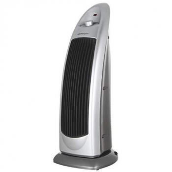 Orbegozo CR 5028 - Calefactor cerámico de torre, 2000 W, oscilante 90, función ventilador, termostato regulable, función antivuelco