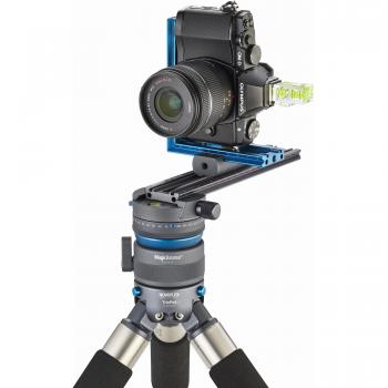 Cabeza Panorámica Compacta Novoflex VR-System Mini con Conexión Rápida, Color Negro