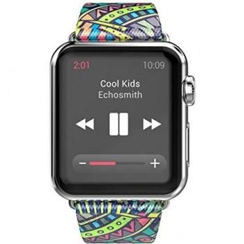 For Apple Watch , Transer® HoCo cuero genuino correa hebilla clasica SIM para Apple Reloj 38mm