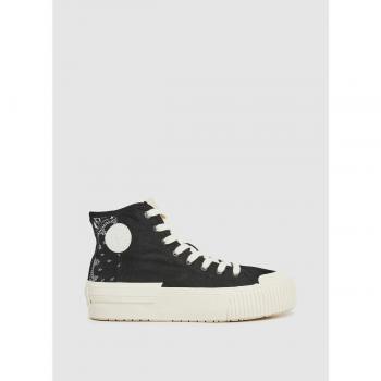 Pepe Jeans - Zapatillas de lona de mujer con puntera reforzada
