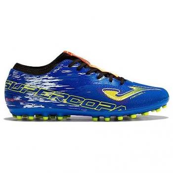 Zapatillas de fútbol para hombre Joma Supercopa 2303 Supw2303ag, características: diseño deportivo, suela AG (artificial grass) para superficies de césped artificial, material sintético ligero y duradero, plantilla
