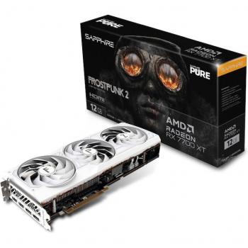 Sapphire Pure AMD Radeon RX 7700 XT Frostpunk 2 Edition 12GB GDDR6 VGA con 2xHDMI y 2xDP