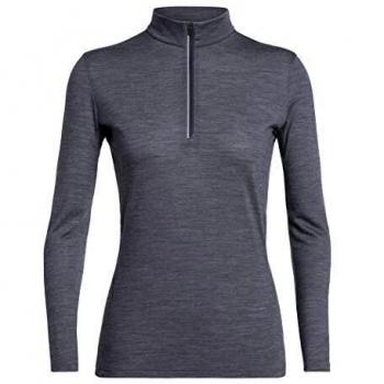 Icebreaker Amplify LS Half Zip Panther HTHR XS