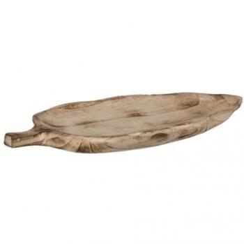 Bandeja Natural de Madera 53 x 24 x 5 cm
