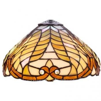 Pantalla de Lámpara Tiffany suelta serie Dalí Marrón Ø 30 cm