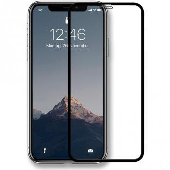 Protector de Pantalla Premium 3D de Cristal Templado para iPhone 11/XR, Dureza 9H, Bisel Curvado, Transparente