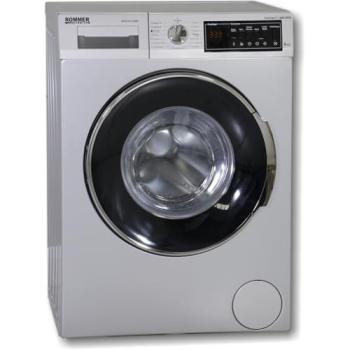 Lavadora Rommer Digilux A1408 Carga Frontal 8kg 1400RPM Clase A Look Inox
