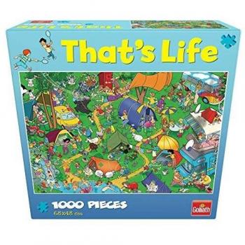 Goliath- Puzzle Camping That's Life, Multicolor