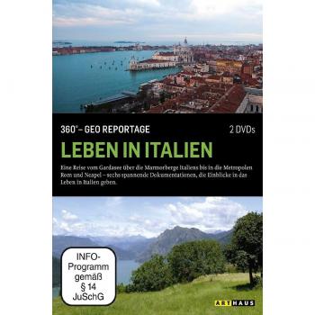 360° - GEO Reportage: Leben in Italien [Alemania] [DVD]
