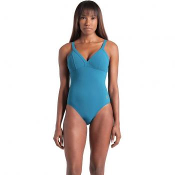 Bañador de mujer Lara Soft Curve Back con efecto moldeador