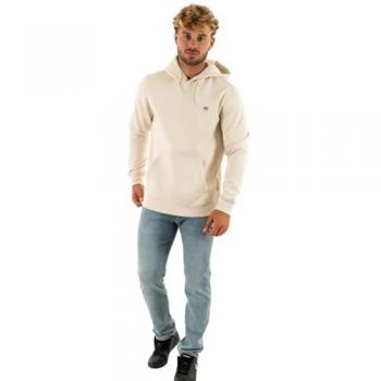 Dickies Oakport Urban Style Hoodie for Men - Beige and Gray, Size M