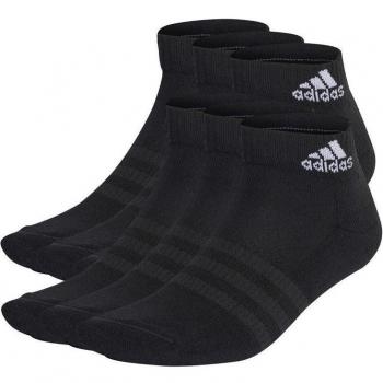 Calcetines Adidas Cushioned Tobilleros Negro 6 Pares