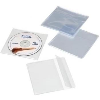 FUNDA CD/DVD CARCHIVO SOLAPA PACK DE 20