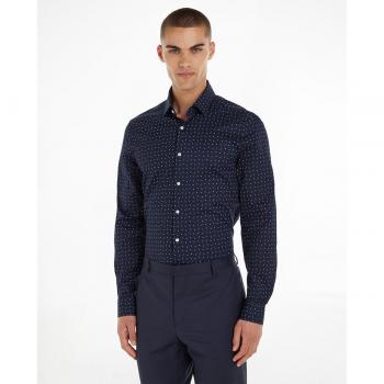 Camisa de hombre Calvin Klein - Diseño moderno, ajuste regular, 100% algodón, cuello clásico, manga larga, disponible en varios colores