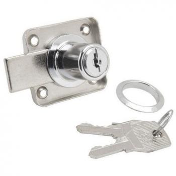 WOLFPACK LINEA PROFESIONAL 3030029 Cerradura Mueble para Armario 362/20 mm. Cromada