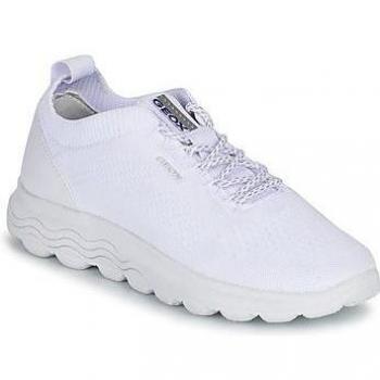 Geox D Spherica A Women's Trainers - White Synthetic Leather - Size UK 6