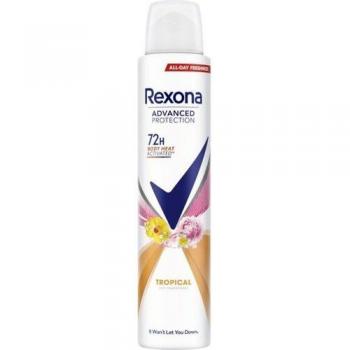 Rexona Advanced Protection Tropical 200 ml Unisex Deodorant Spray with Body Heat Activated Technology