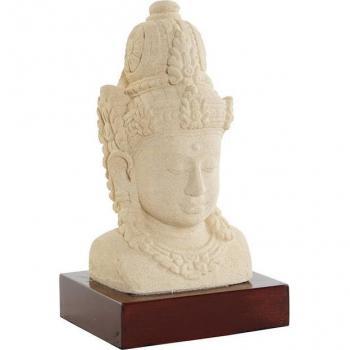 Figura Decorativa de Cemento Marrón 21 x 17 x 37 cm