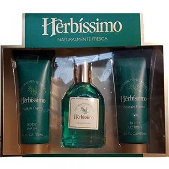 HERBISSIMO COLONIA ENEBRO ESTUCHE 3 PIEZAS COLONIA 60 ML GEL 75 ML Y BODY MILK 75 ML