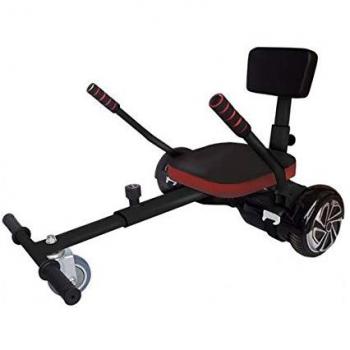 Brigmton BKART-11-N BKART-11 GoKart Silla Kart Scooter, Negro, Juventud Unisex, 43 x 57 x 16 cm