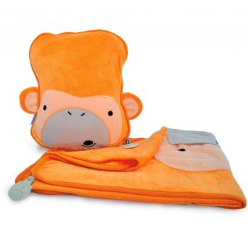 Trunki Snoozihedz Manta de Viaje, Color Naranja