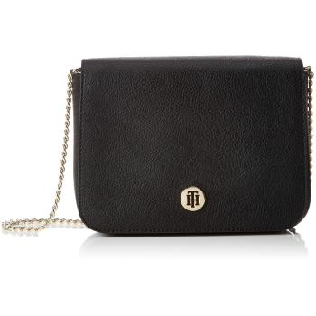 Tommy Hilfiger - Honey Finegrain Crossover, Bolsos bandolera Mujer, Negro