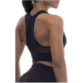 Anaissa Birmania Top Deportivo Negro S/M 1ud