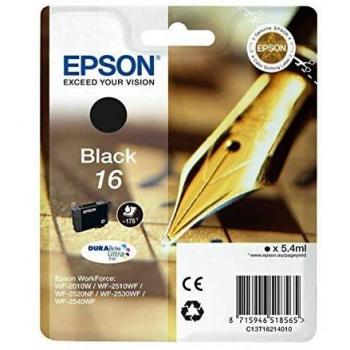 Cartucho de tinta T163, grupo 16XL, 6,5 ml, 450 páginas, cian