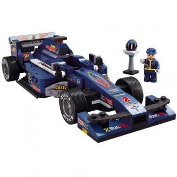 Auto de Carreras Sluban 287 Piezas Equipo Azul M38-B0353