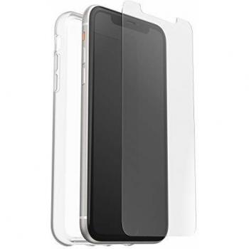 Otterbox Pack Skin con Funda de protección Fina, Flexible y Protector de Pantalla de Cristal Templado Performance Glass para Apple iPhone 11