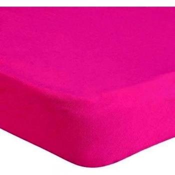 Textiles Home Mendola 277-CE 180200-07 Jersey Sábana Bajera para cama de 180 x 200 cm rosa