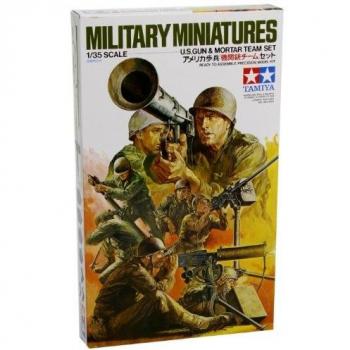 Tamiya TAM35086 US Gun & Mortar Team 1:35