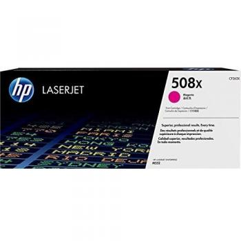 HP 508X CF363X Original High Yield Magenta Toner, 9.5K Pages