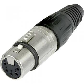 Neutrik NC5FX 5-Pin Female XLR Connector - Silver Solder Type