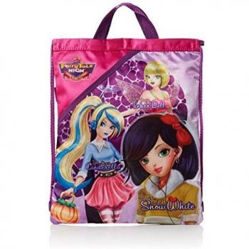 Princesas FTH Model Mochila Infantil con Bolsillo, Multicolor